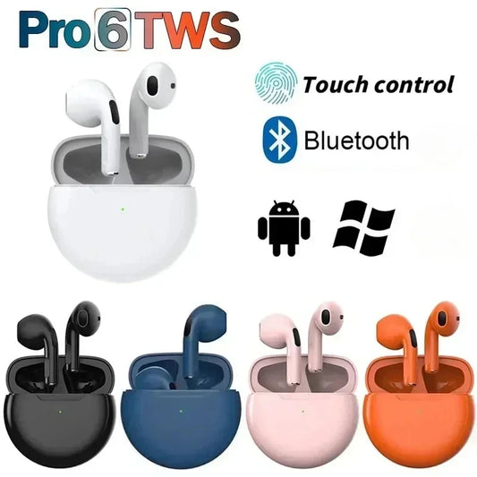 Pro 6 - Bluetooth Earphones Wireless